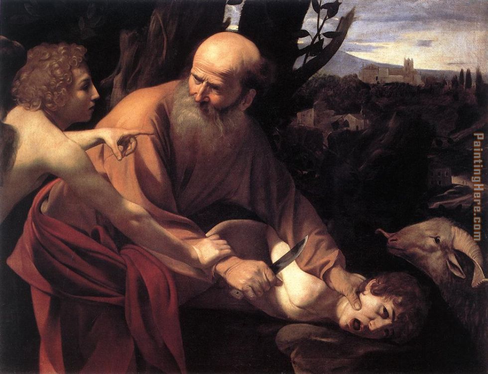 Caravaggio The Sacrifice of Isaac